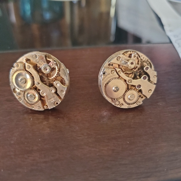 Cretets Watch Company Swiss movement Cufflinks - Picture 1 of 4